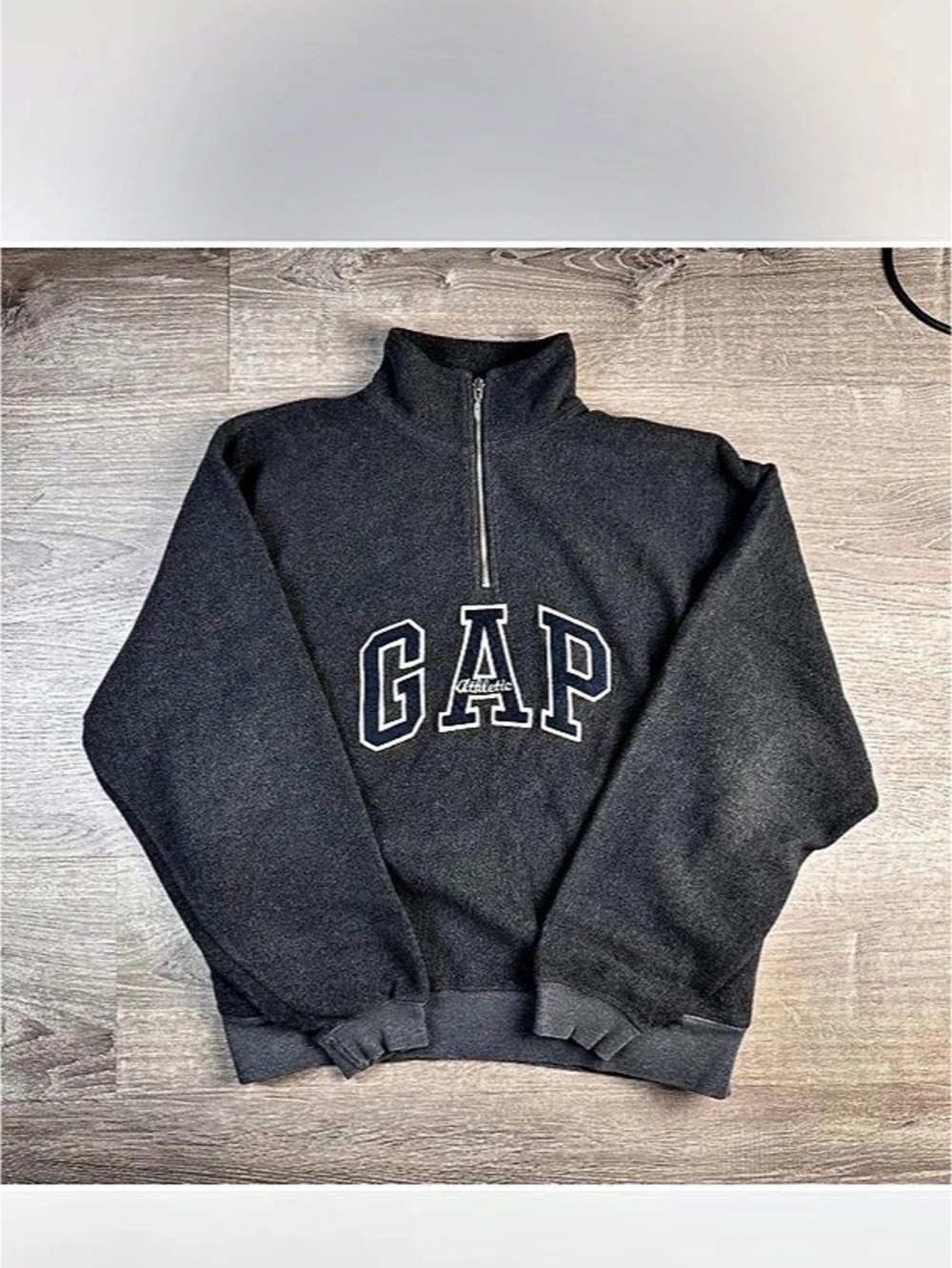 Vintage quarter zip fleece Gap